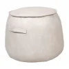 Boulder Stool in Ivory
