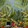 Hidden Jungle Wallpaper in Motif Greenery