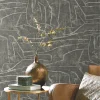 Urban Chalk Wallpaper in Monochrome